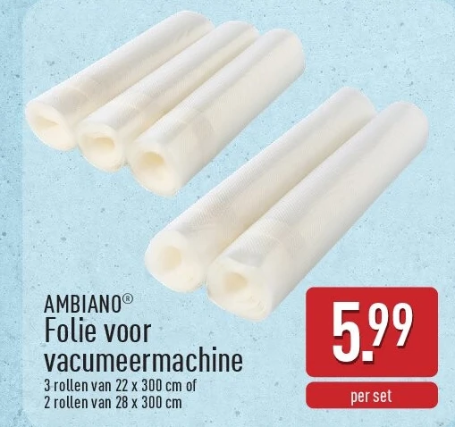 Folie voor vacumeermachine