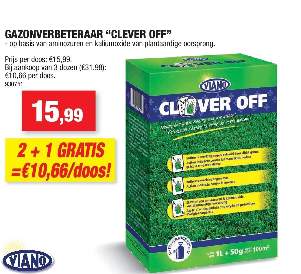 GAZONVERBETERAAR “CLEVER OFF”