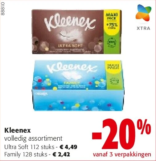 Kleenex Ultra Soft 112 stuks