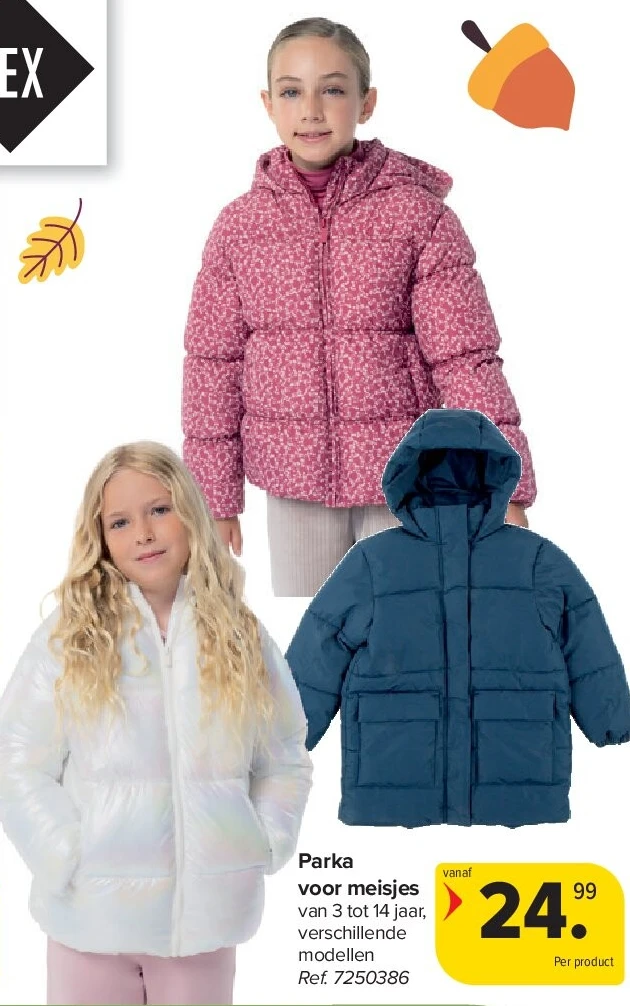 Parka voor meisjes