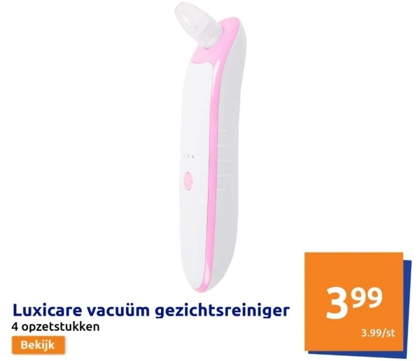 Luxicare vacuüm gezichtsreiniger