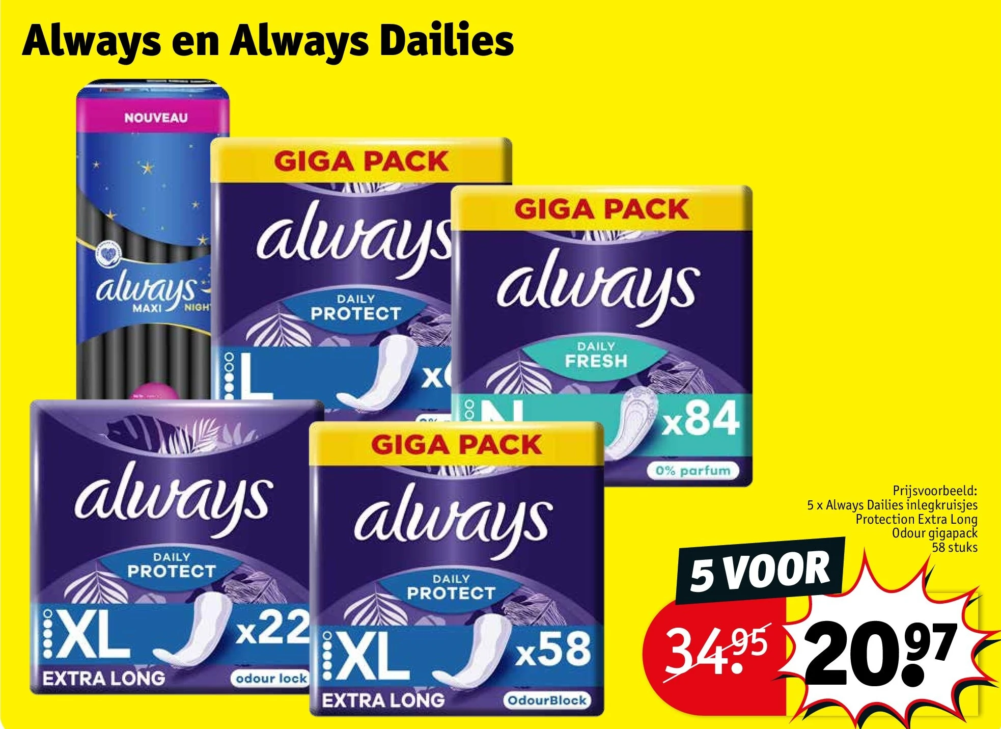 Always en Always Dailies