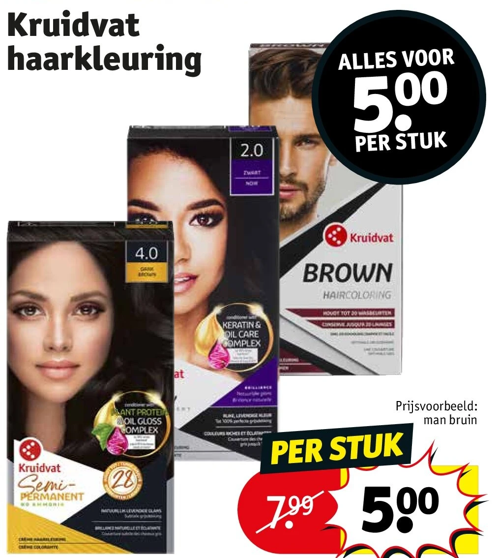 Kruidvat haarkleuring