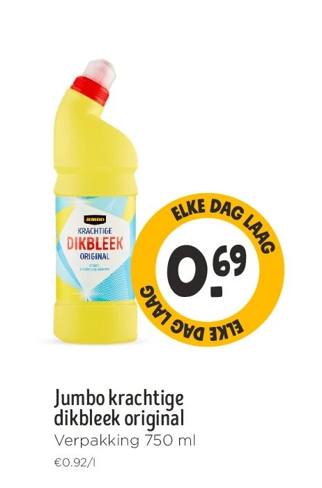 Jumbo krachtige dikbleek original