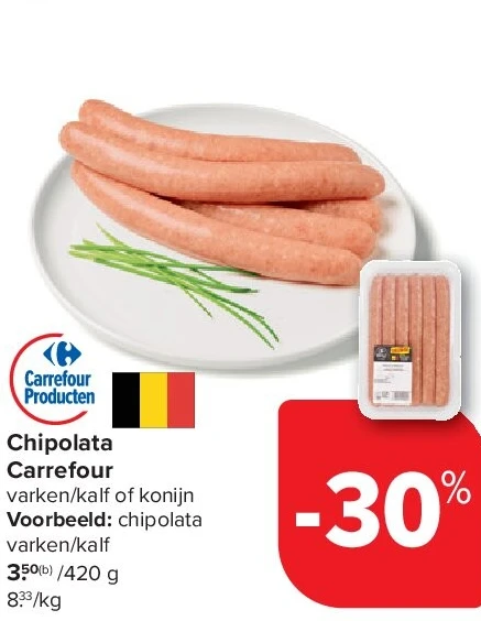 Chipolata Carrefour