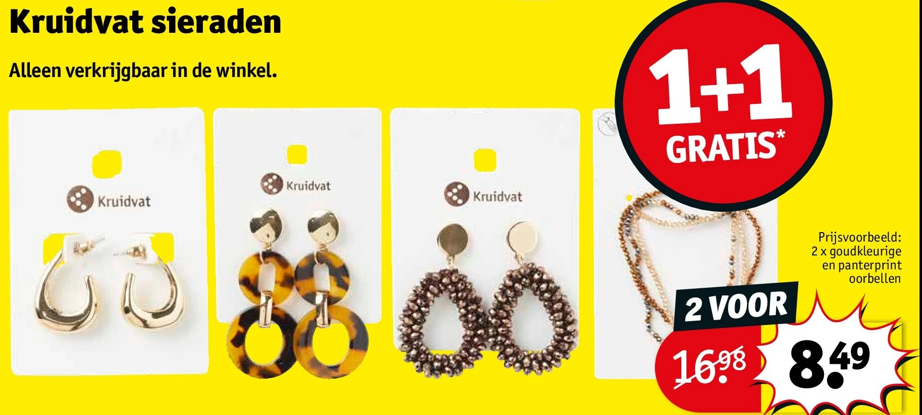 Kruidvat sieraden