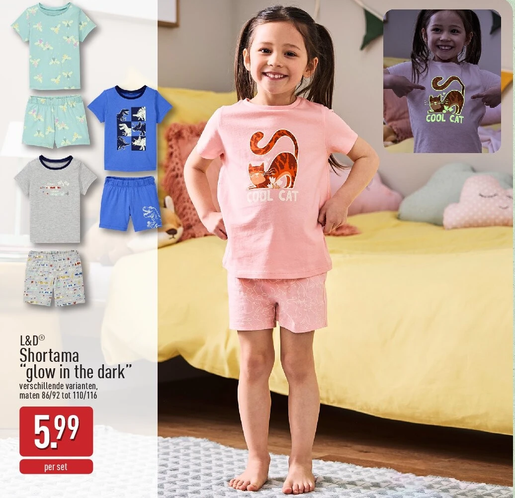 Shortama “glow in the dark”