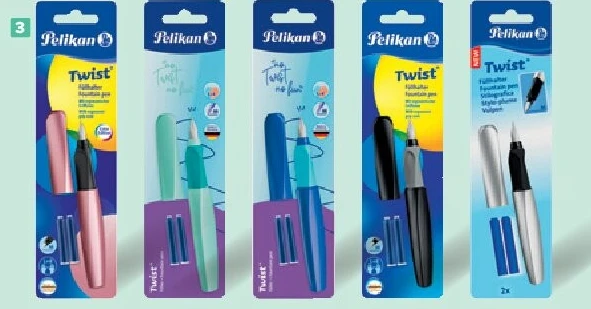 Vulpen Twist + 2 inktpatronen