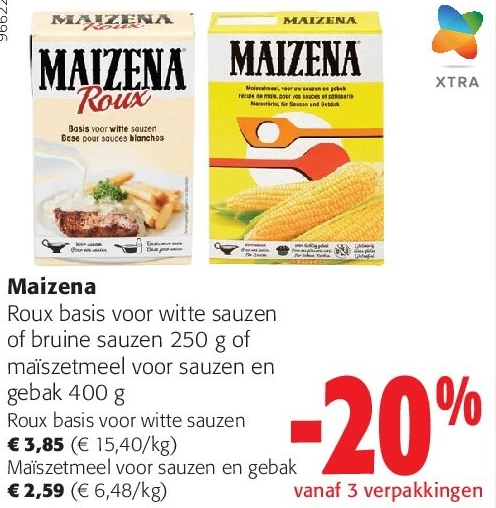 Maizena Roux basis voor witte sauzen