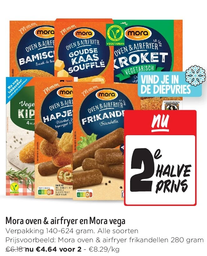 Mora oven & airfryer en Mora vega