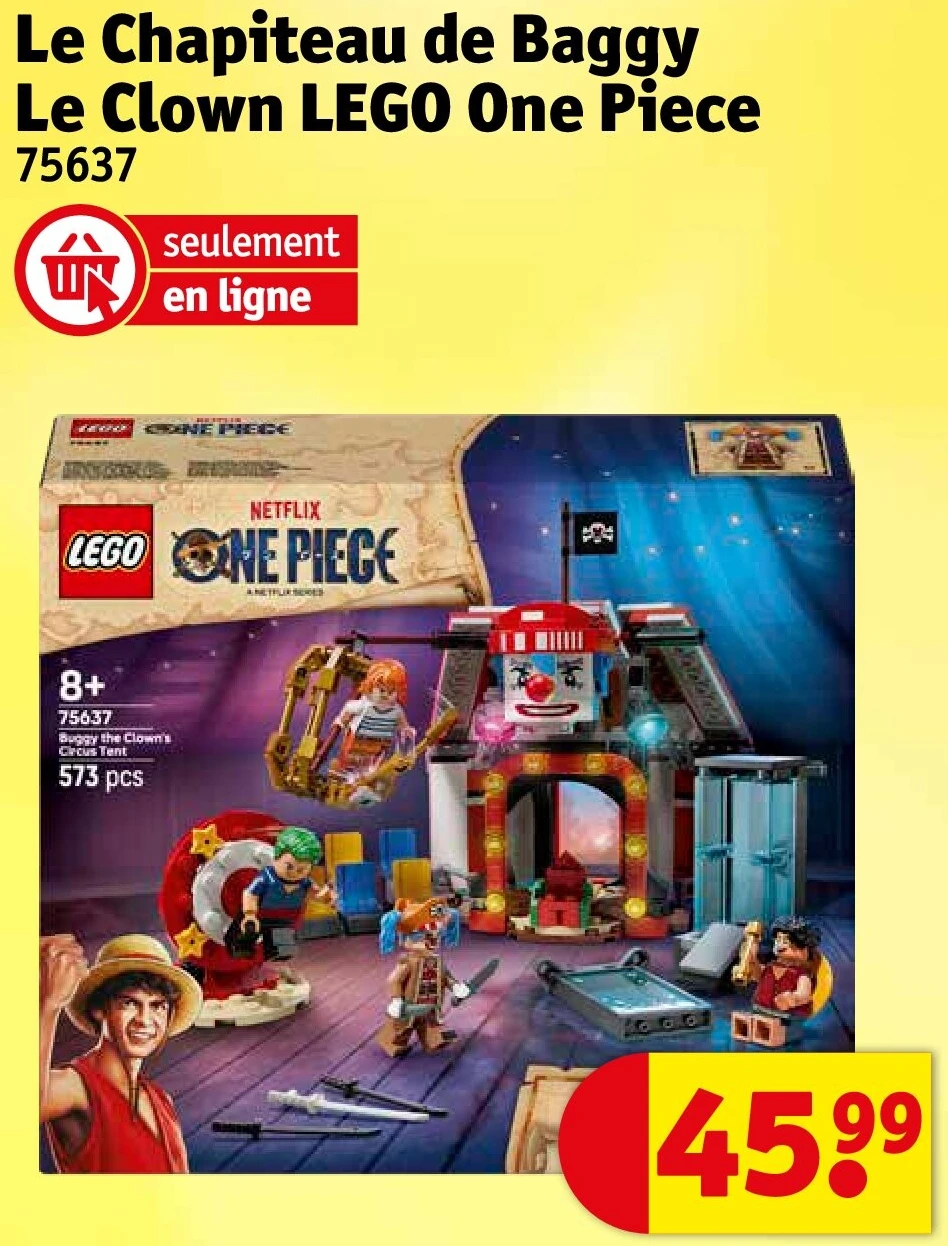 Le Chapiteau de Baggy Le Clown LEGO One Piece