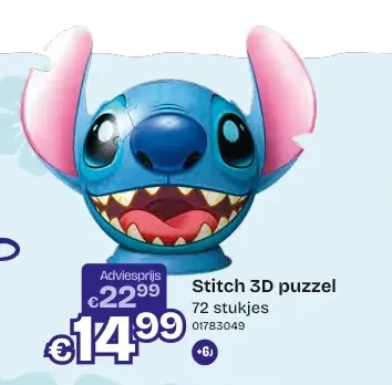 Stitch 3D puzzel