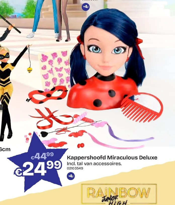 Kappershoofd Miraculous Deluxe