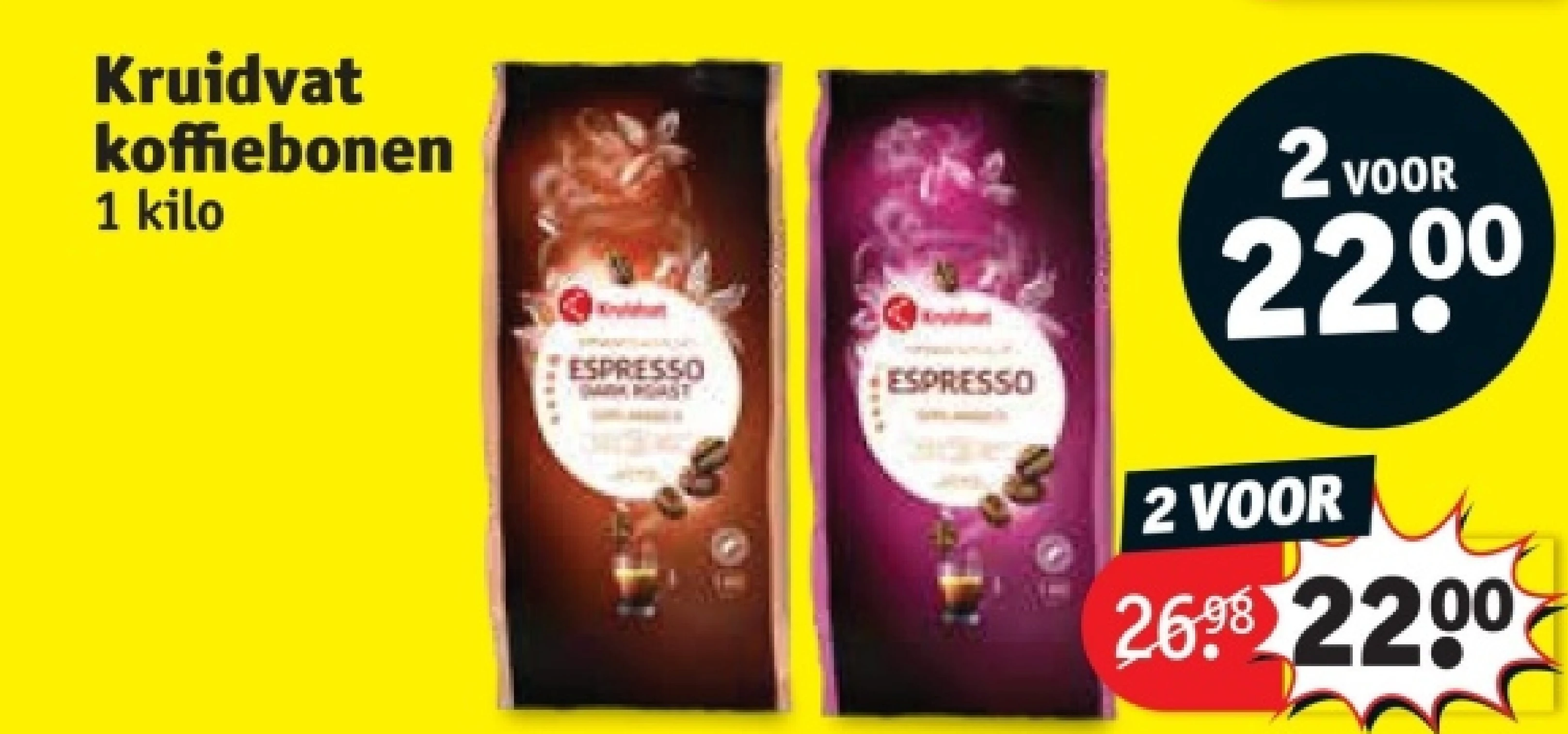 Kruidvat koffiebonen