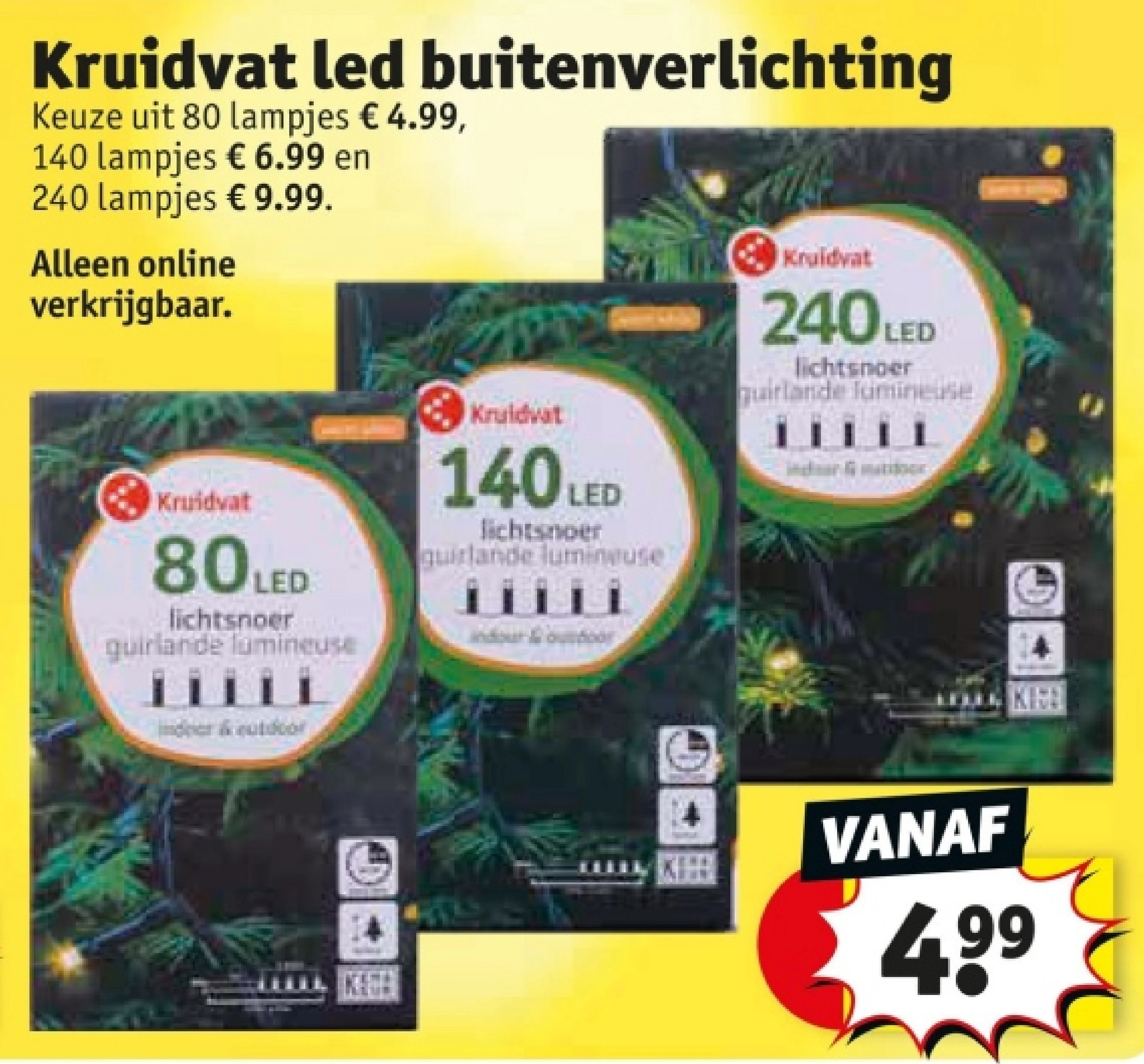 Kruidvat led buitenverlichting