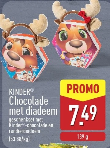 Chocolade met diadeem