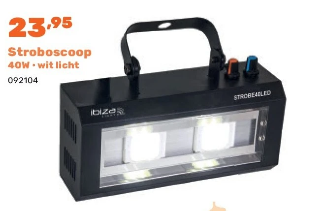 Stroboscoop 40W • wit licht
