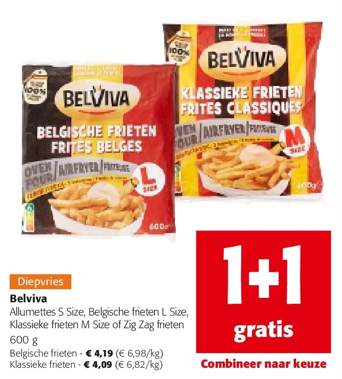 Belviva Belgische frieten