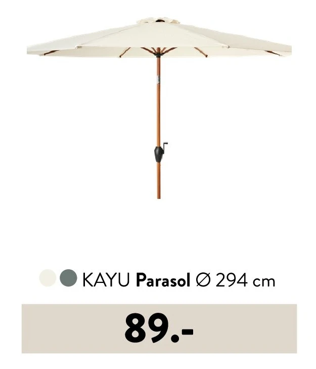 KAYU Parasol Ø 294 cm