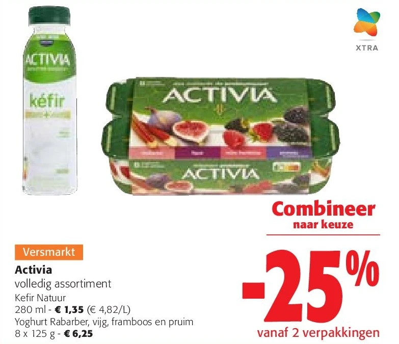Activia Kefir Natuur 280 ml