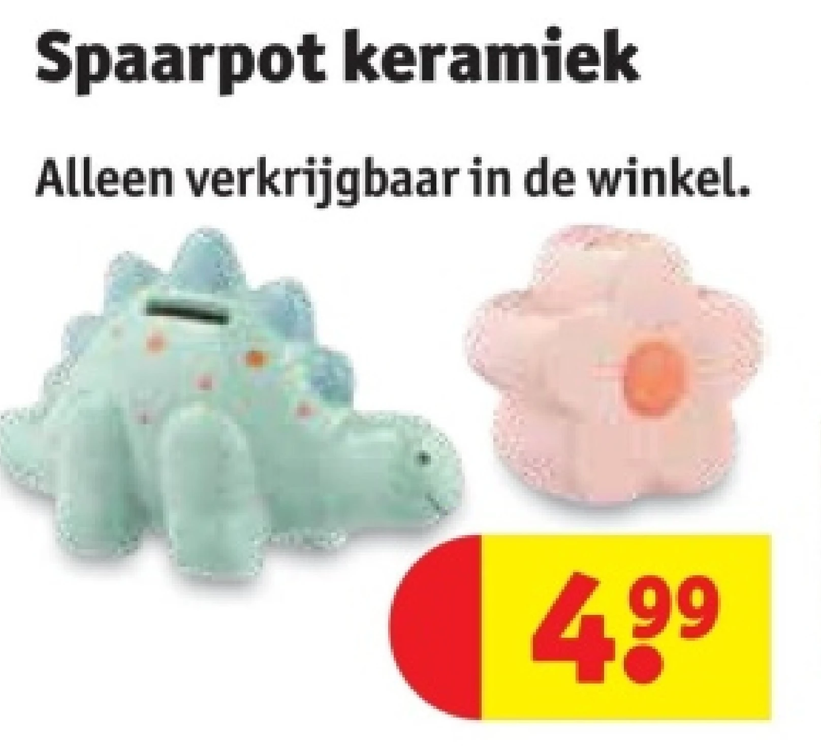 Spaarpot keramiek