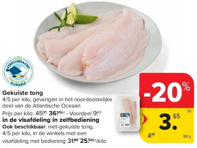 Gekuiste tong