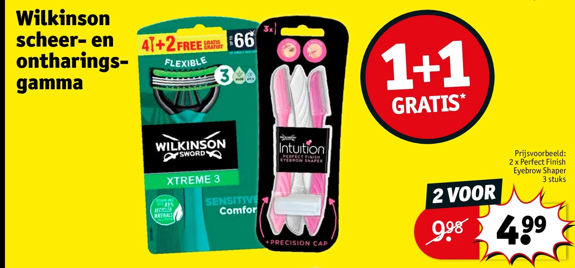 Wilkinson scheer- en ontharingsgamma