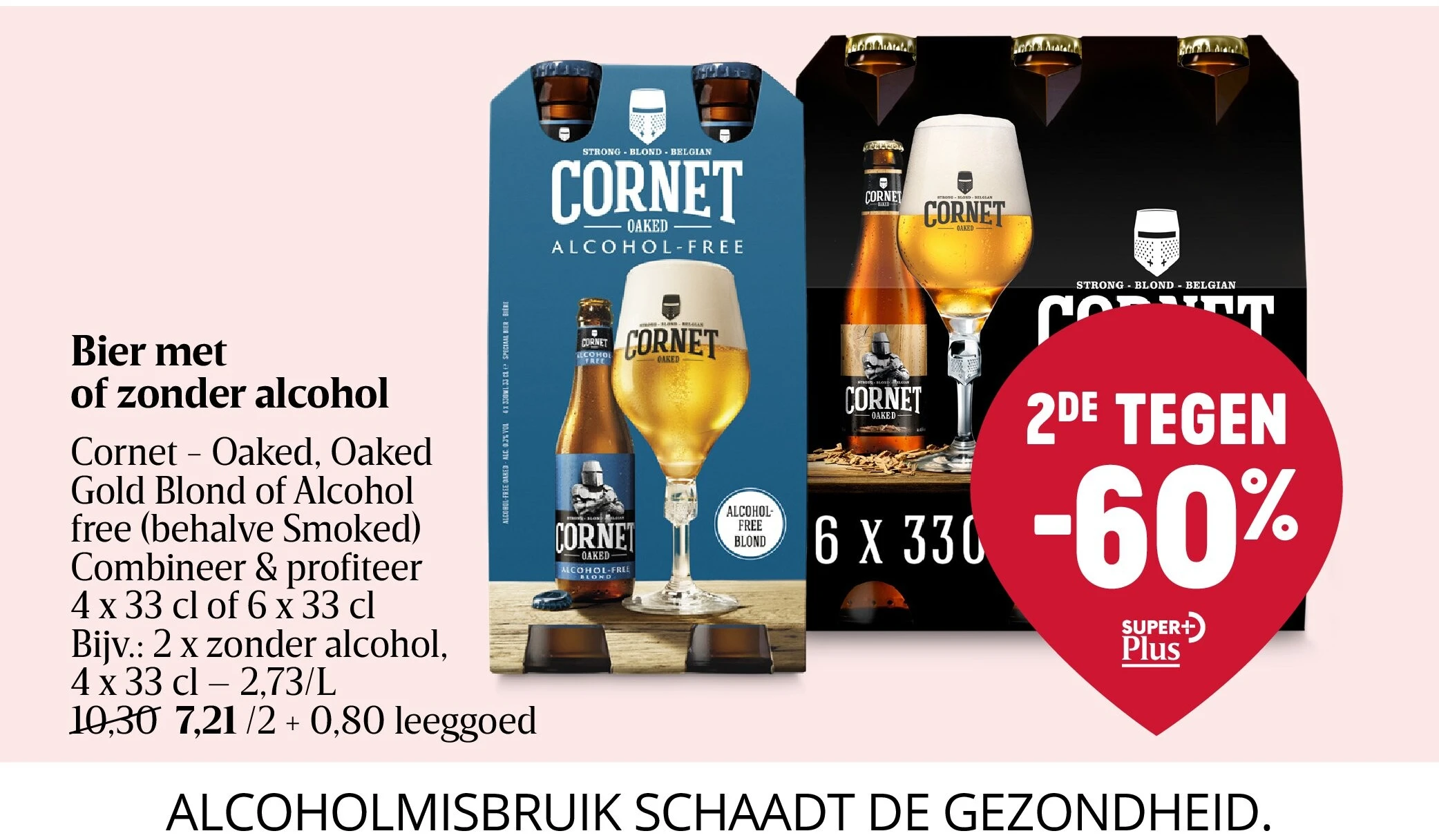Bier met of zonder alcohol