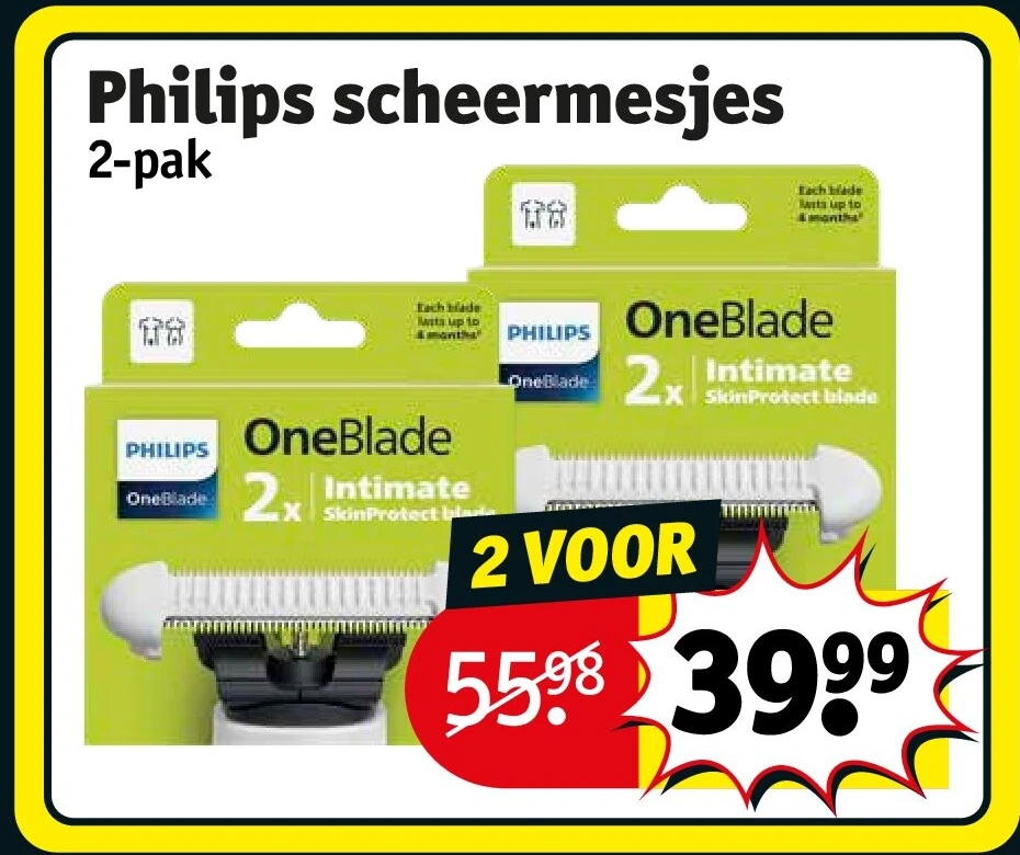 Philips scheermesjes