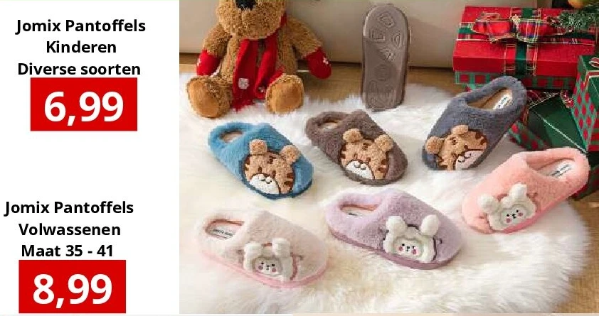 Jomix Pantoffels Kinderen Diverse soorten