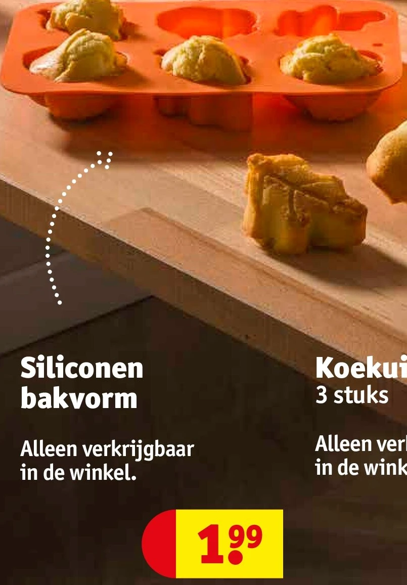 Siliconen bakvorm