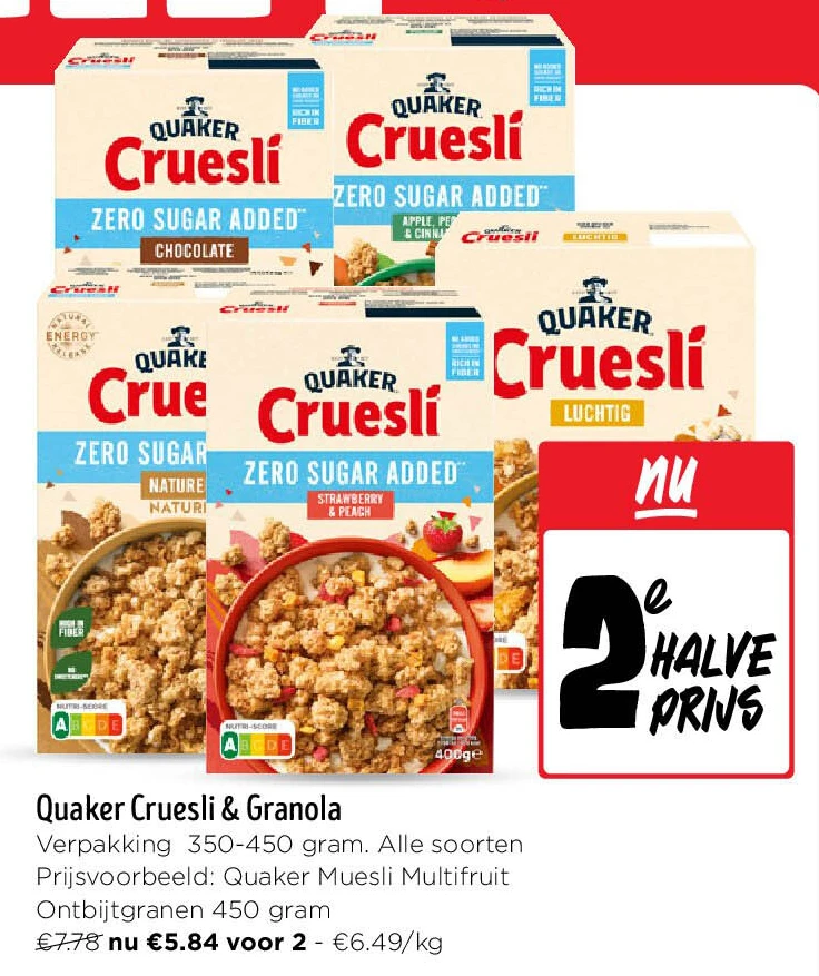 Quaker Cruesli & Granola