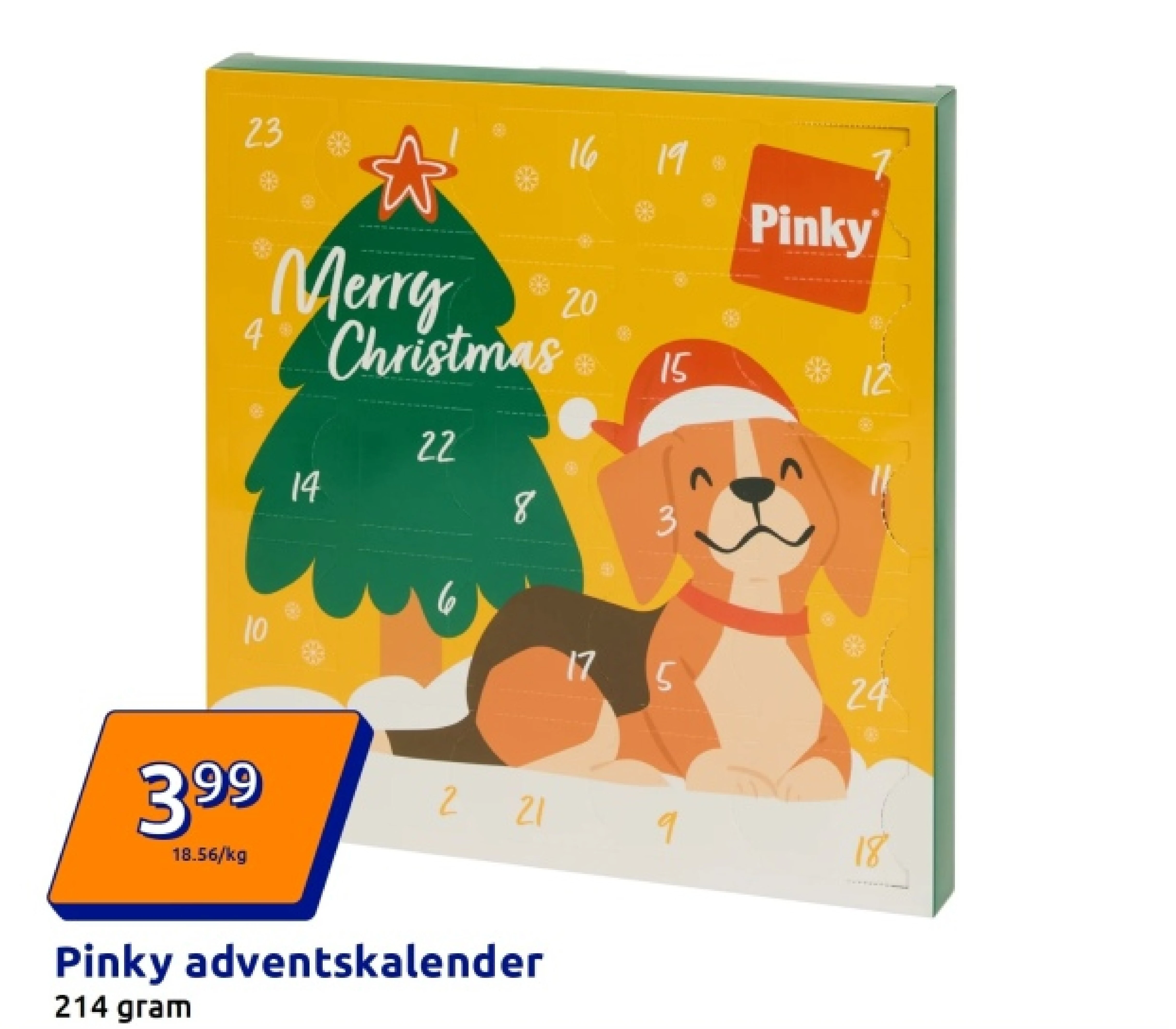Pinky adventskalender