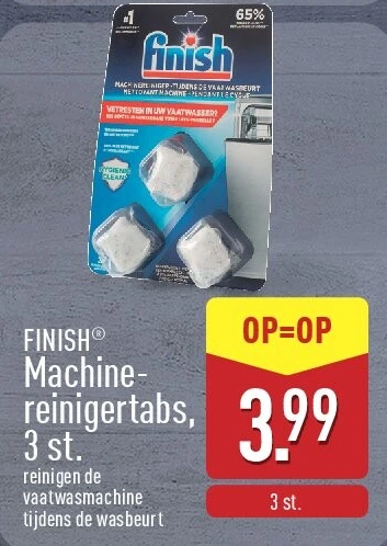 Machine- reinigertabs, 3st. reinigen d