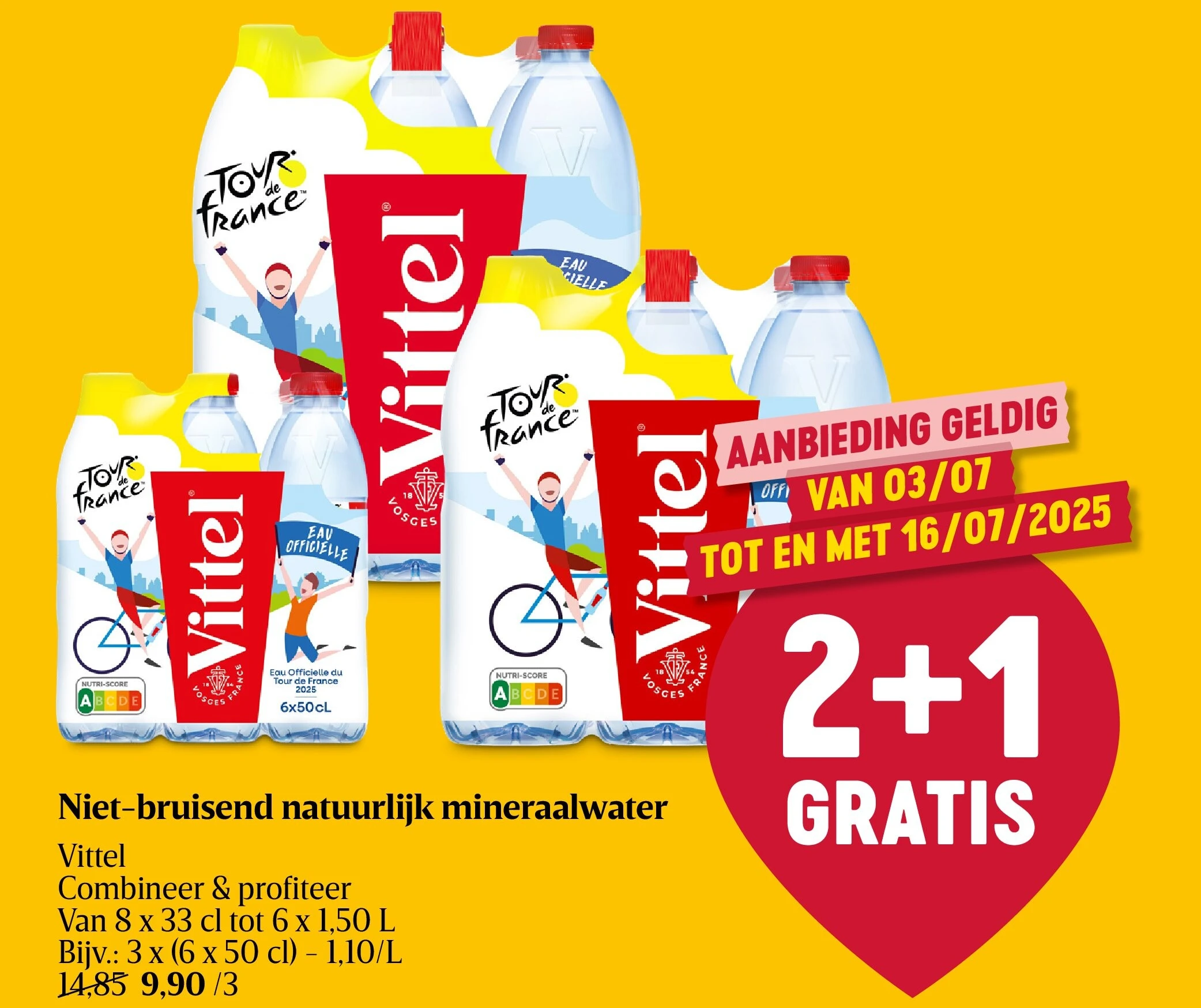 Niet-bruisend natuurlijk mineraalwater