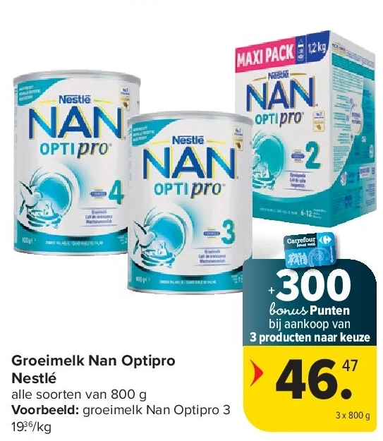 Groeimelk Nan Optipro Nestlé