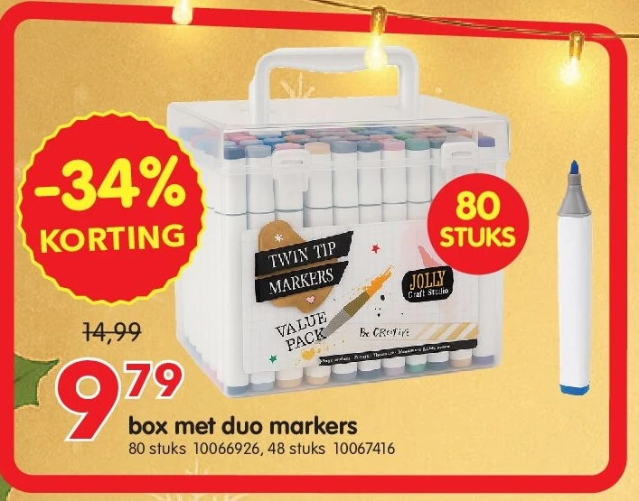 box met duo markers