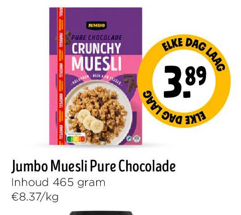 Jumbo Muesli Pure Chocolade