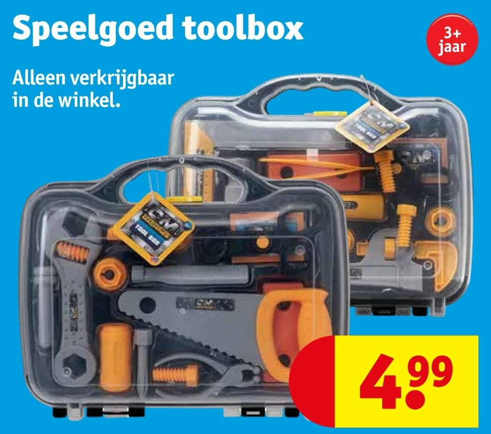 Speelgoed toolbox
