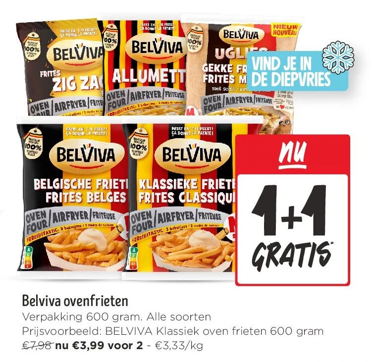 Belviva ovenfrieten