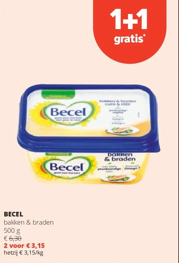 BECEL bakken & braden 500 g