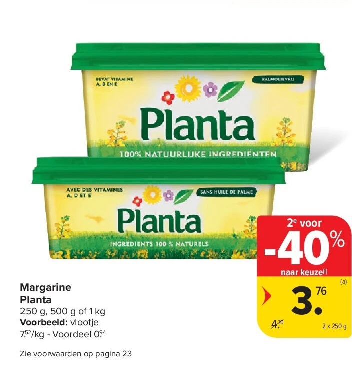Margarine Planta