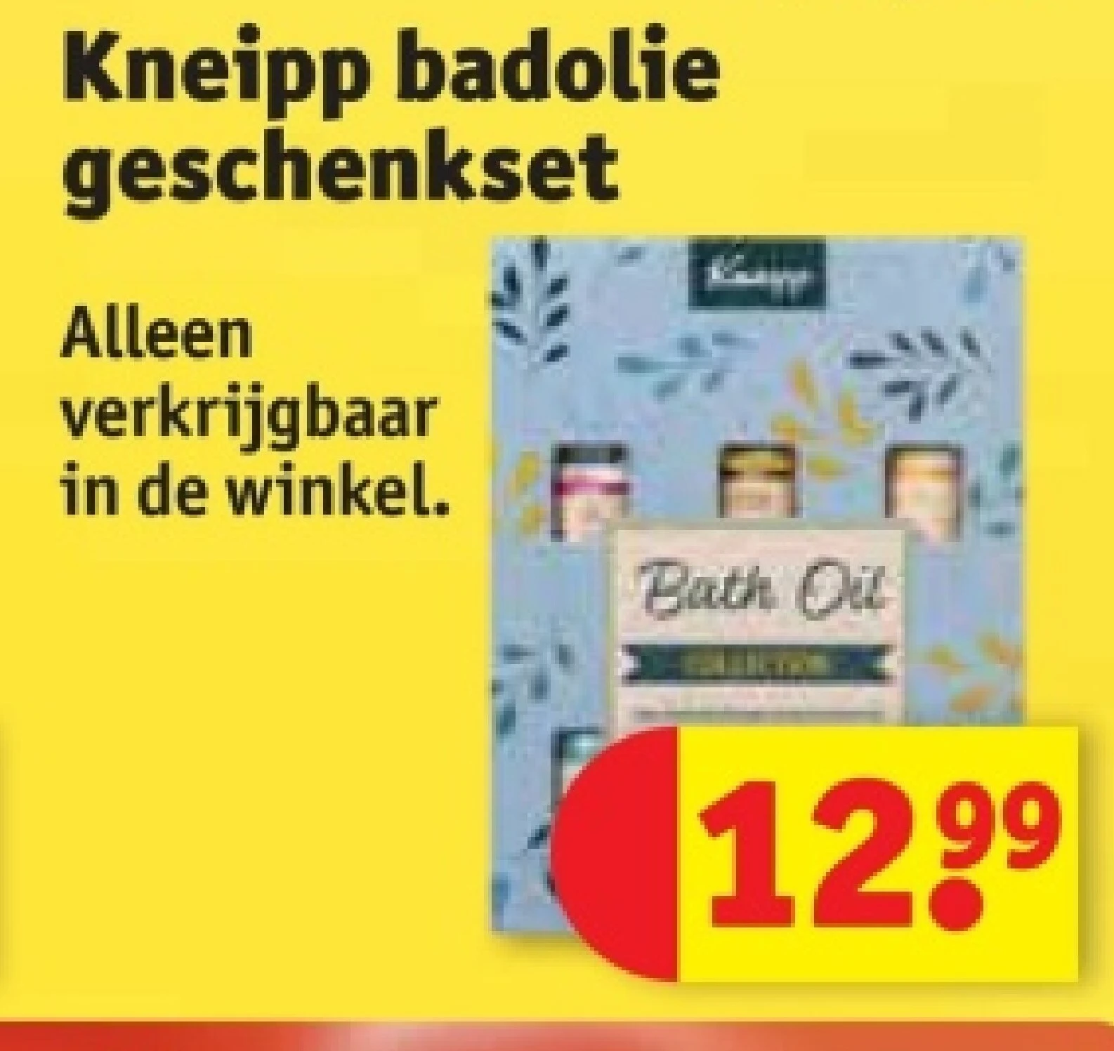 Kneipp badolie geschenkset