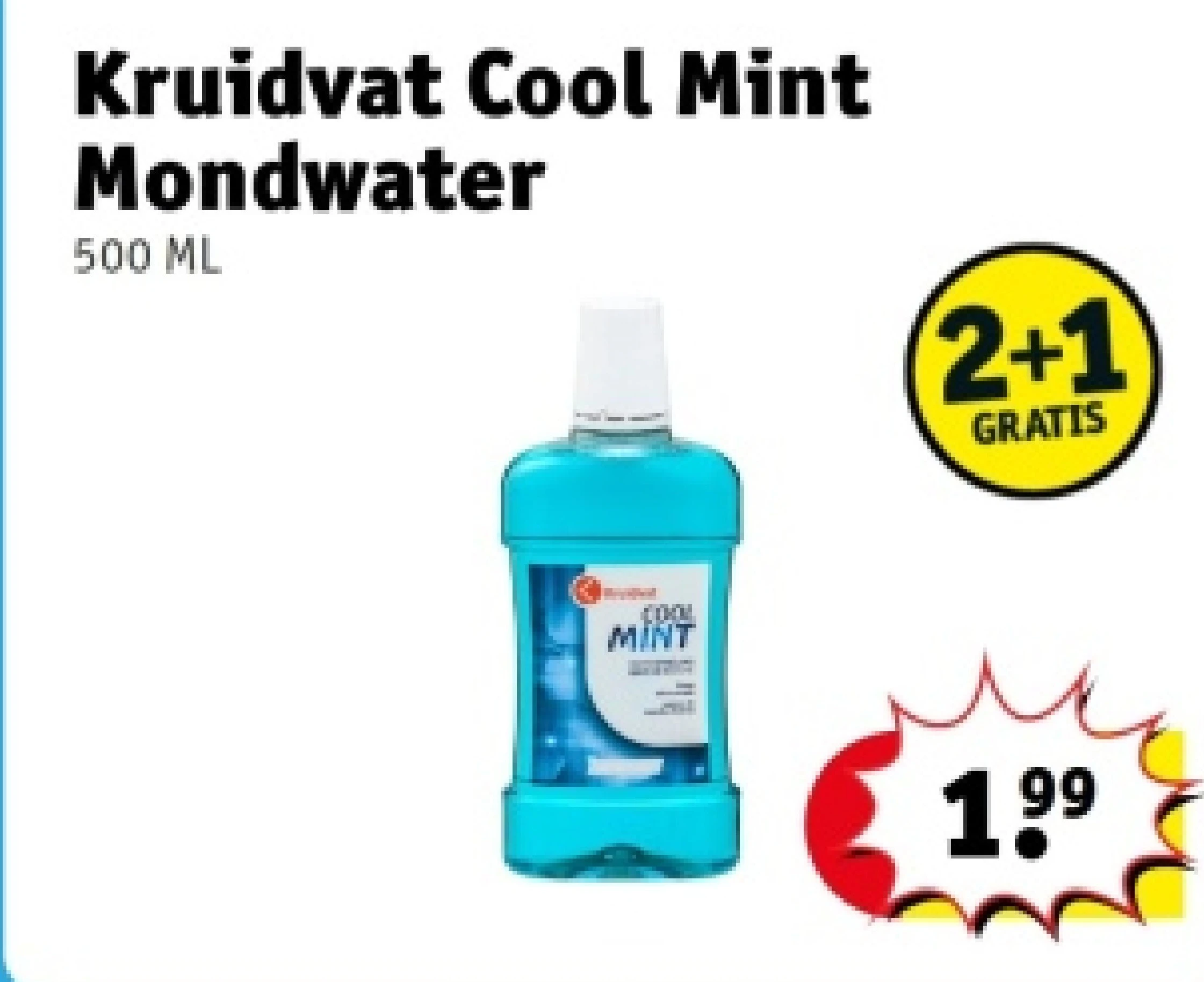 Kruidvat Cool Mint Mondwater
