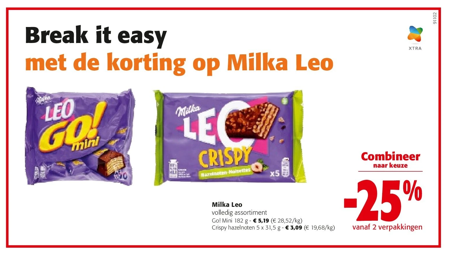 Milka Leo Go! Mini 182 g