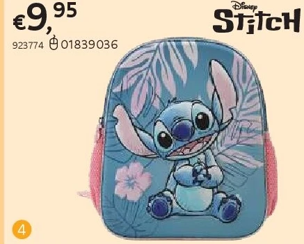 SAC À DOS STITCH 3D HAWAII