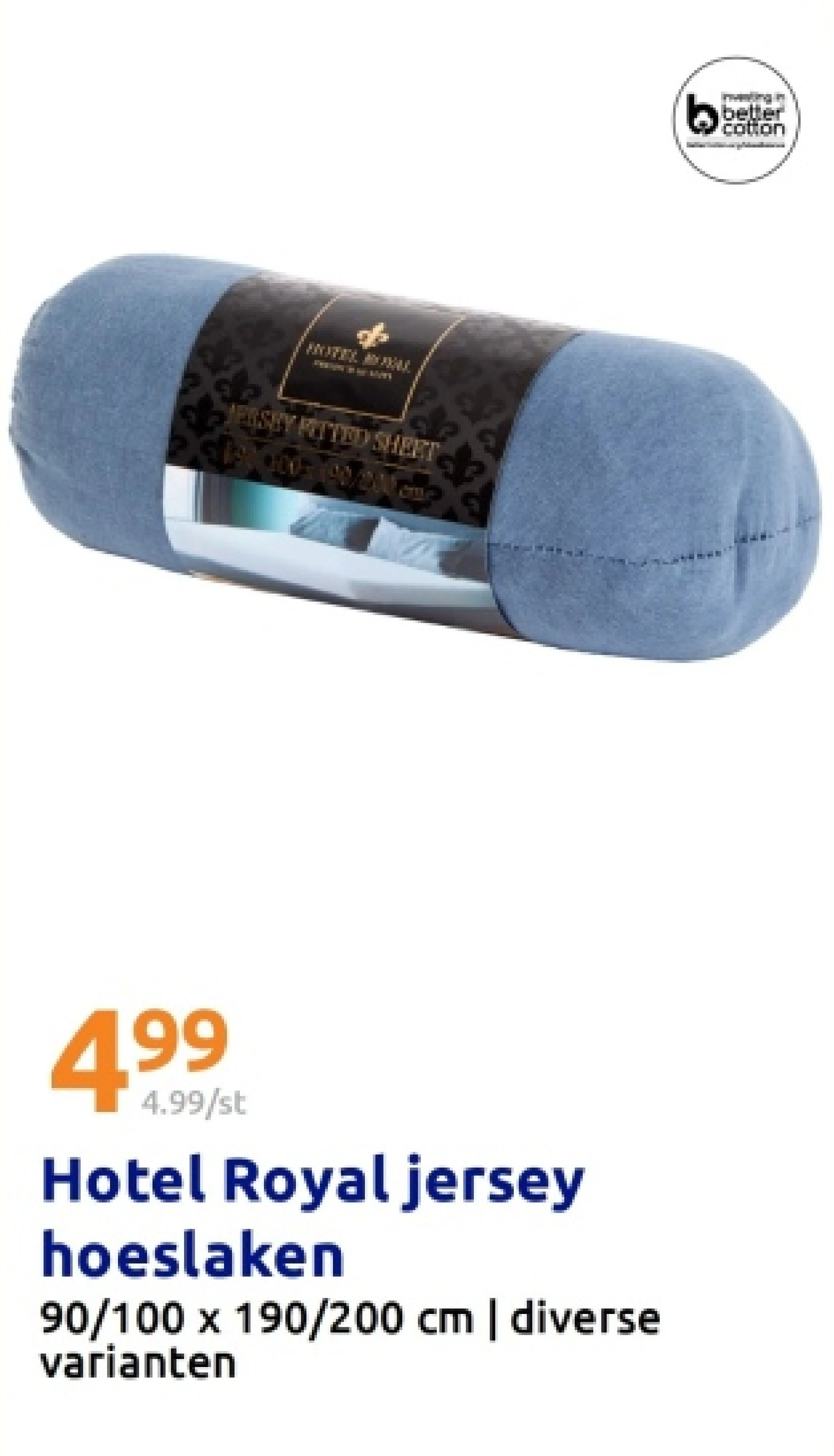 Hotel Royal jersey hoeslaken