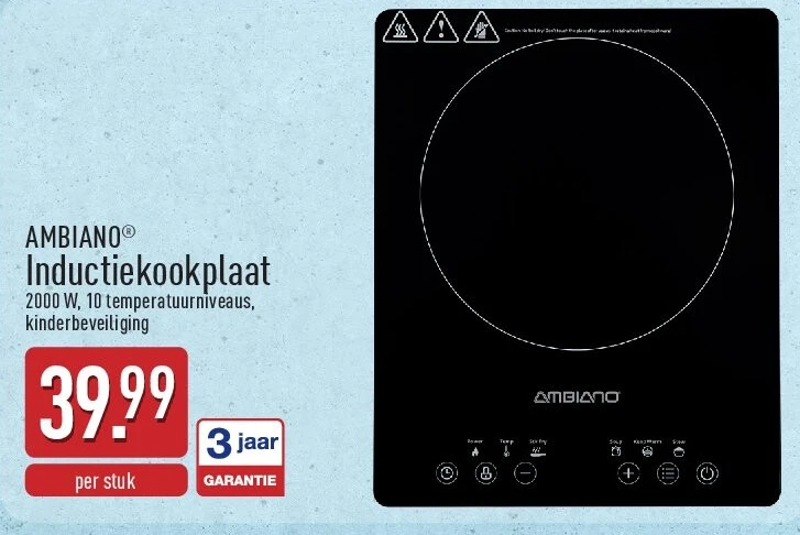Inductiekookplaat