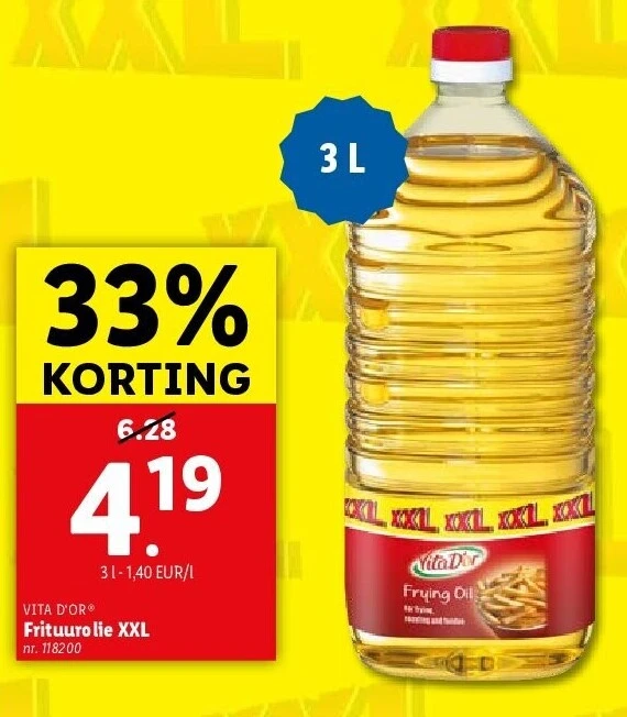 Frituurolie XXL