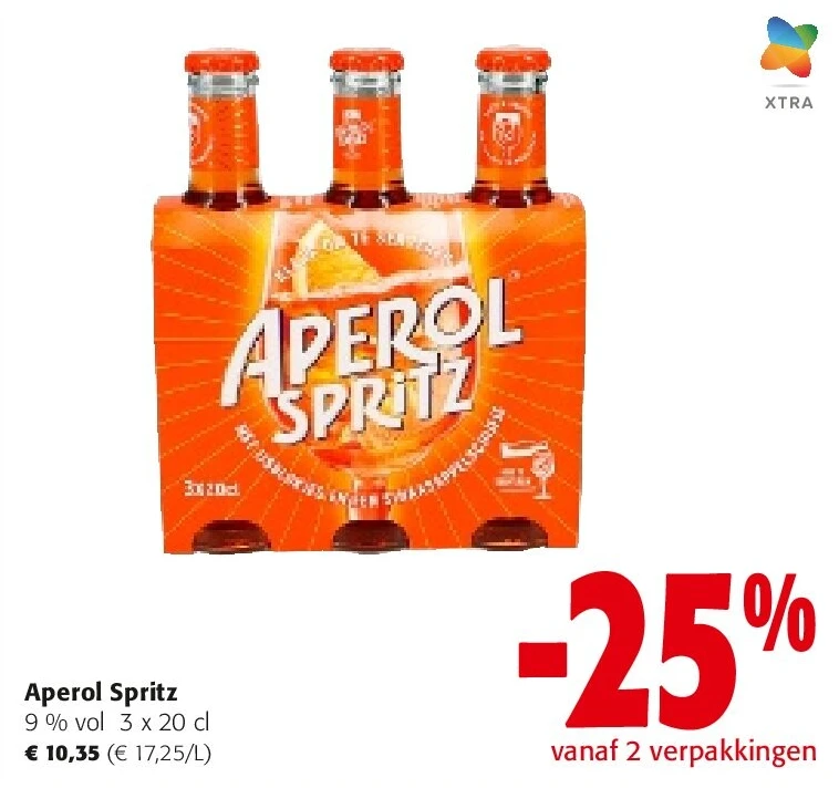 Aperol Spritz 9 % vol 3 x 20 cl
